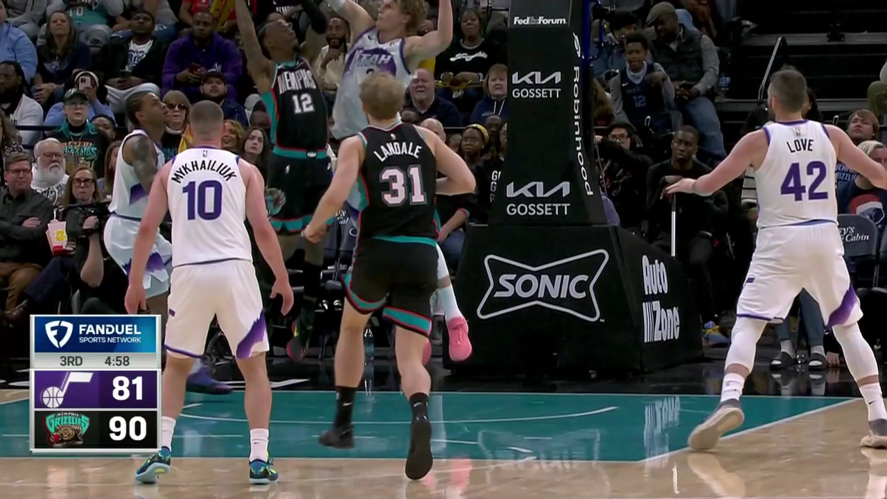 爵士鏖战魔术，莫兰特扛起全队